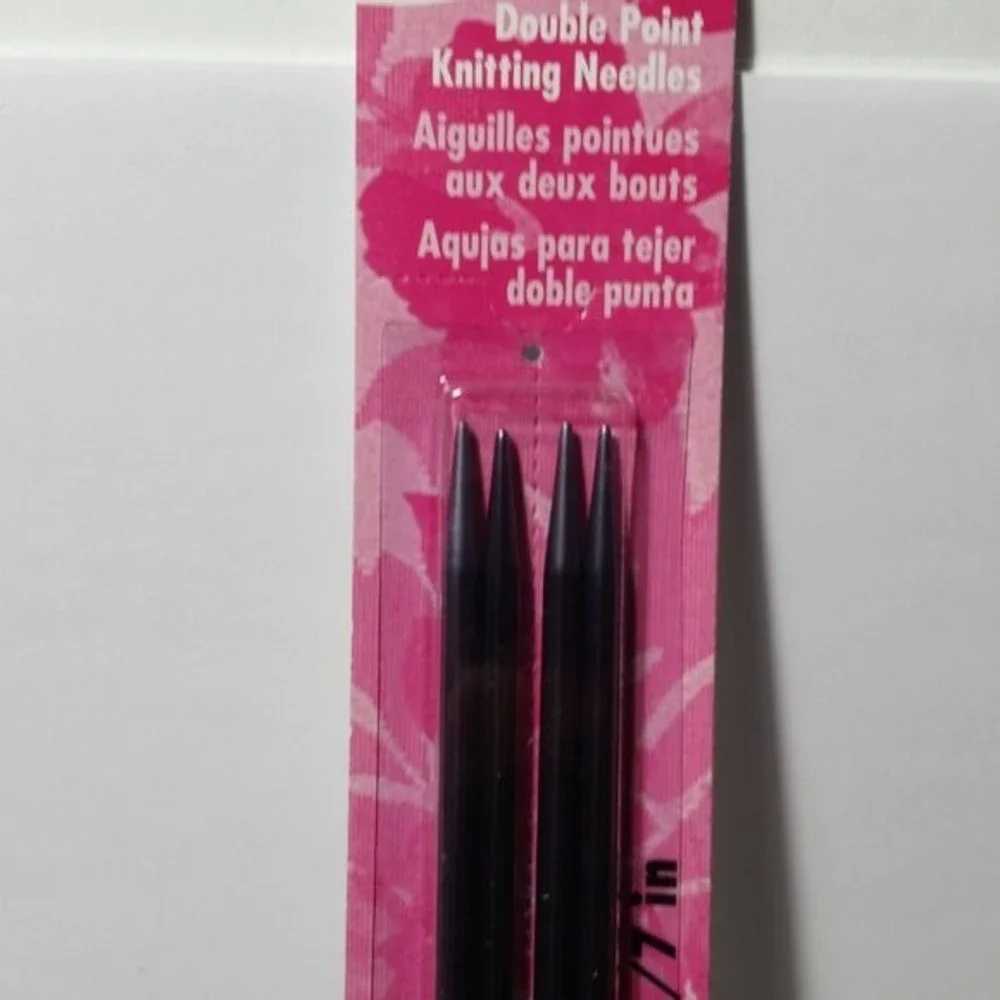 Silvalume Double Point Knitting Needles US Size 5